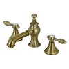 Kingston Brass KC7063TAL Tudor 8" Widespread Bathroom Faucet, Antique Brass KC7063TAL